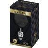 ALIVE - ANAL PLEASURE PLUG SPIRAL METAL FLUFFY BLACK SIZE S - Afbeelding 3