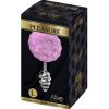 ALIVE - ANAL PLEASURE PLUG SPIRAL METAL FLUFFY VIOLET SIZE L - Afbeelding 4