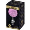 ALIVE - ANAL PLEASURE PLUG SPIRAL METAL FLUFFY VIOLET SIZE M - Afbeelding 4
