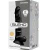 SILEXD - MODEL 1 REALISTIC PENIS PREMIUM SILEXPAN SILICONE BLACK 20 CM - Afbeelding 2