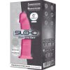 SILEXD - MODEL 2 REALISTIC PENIS PREMIUM SILEXPAN SILICONE FLUORESCENT PINK 15 CM - Afbeelding 2