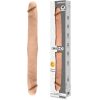 SILEXD - DOBLE REALISTIC PENIS PREMIUM SILEXPAN SILICONE 42.5 CM - Afbeelding 2