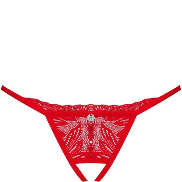 OBSESSIVE - CHILISA THONG CROTCHLESS XS/S - Afbeelding 7