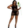 MOONLIGHT - MODEL 1 DRESS BLACK PLUS SIZE