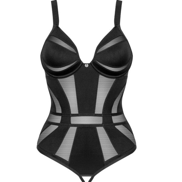 OBSESSIVE - CHIC AMORIA CROTCHLESS TEDDY M/L - Afbeelding 4