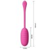 PRETTY LOVE - CATALINA PINK RECHARGEABLE VIBRATING EGG - Afbeelding 4