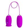 PRETTY LOVE - DAISY DUAL EGG RECHARGEABLE VIBRATOR PURPLE - Afbeelding 2