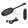 PRETTY LOVE - DOREEN LUXURY RECHARGEABLE VIBRATING EGG BLACK - Afbeelding 9
