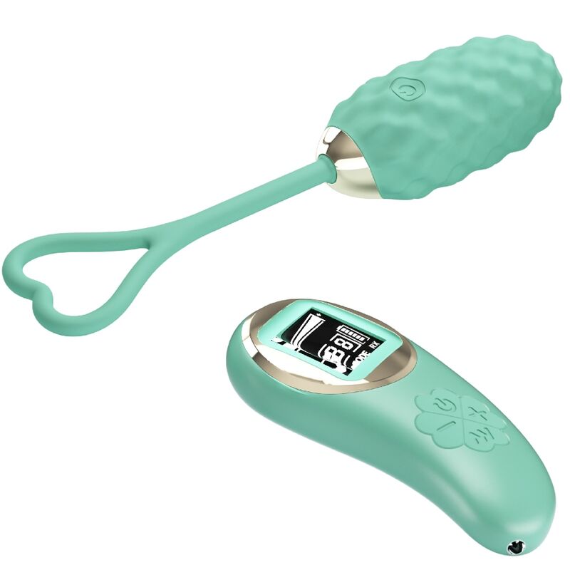 PRETTY LOVE - VIVIAN GREEN REMOTE CONTROL VIBRATING EGG - Afbeelding 2