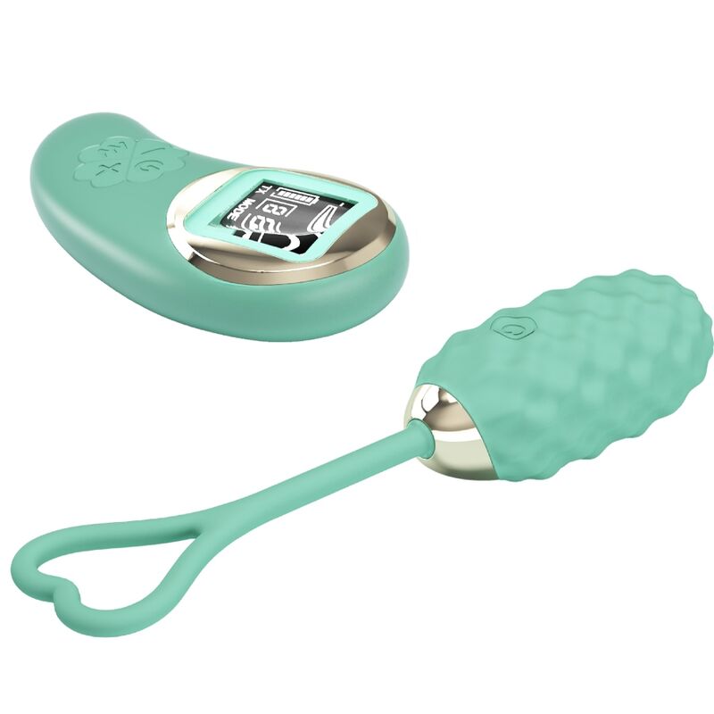 PRETTY LOVE - VIVIAN GREEN REMOTE CONTROL VIBRATING EGG - Afbeelding 4