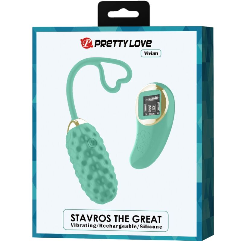 PRETTY LOVE - VIVIAN GREEN REMOTE CONTROL VIBRATING EGG - Afbeelding 9