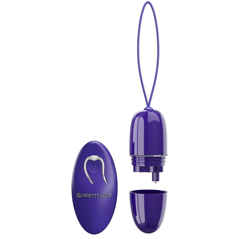 PRETTY LOVE - SELKIE YOUTH MINI VIBRATING EGG VIOLET REMOTE CONTROL - Afbeelding 2