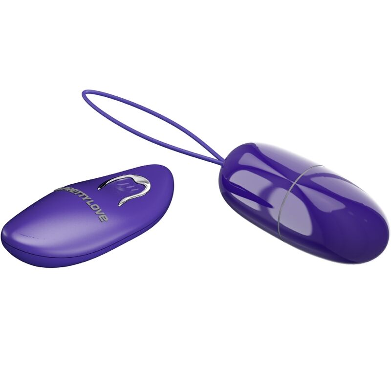 PRETTY LOVE - SELKIE YOUTH MINI VIBRATING EGG VIOLET REMOTE CONTROL - Afbeelding 3