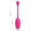 PRETTY LOVE - KNUCKER PINK RECHARGEABLE VIBRATING EGG - Afbeelding 5