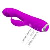 PRETTY LOVE - RACHEL RECHARGEABLE VIBRATOR WITH PURPLE SUCKER - Afbeelding 6