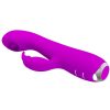 PRETTY LOVE - RACHEL RECHARGEABLE VIBRATOR WITH PURPLE SUCKER - Afbeelding 3