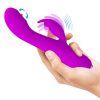 PRETTY LOVE - RACHEL RECHARGEABLE VIBRATOR WITH PURPLE SUCKER - Afbeelding 9