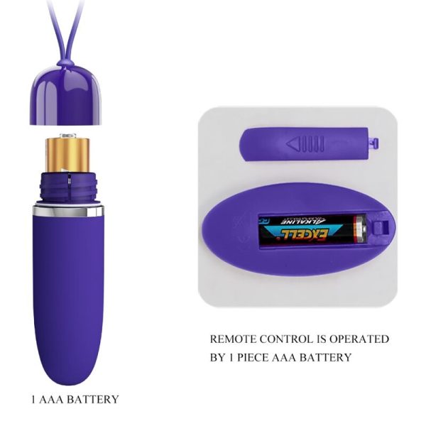 PRETTY LOVE - DARLENE YOUTH VIOLET MINI VIBRATING BULLET - Afbeelding 5