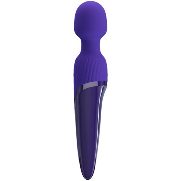 PRETTY LOVE - ANTONY YOUTH WAND VIBRATOR VIOLET HEAT EFFECT - Afbeelding 2