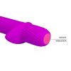 PRETTY LOVE - TROY PURPLE RECHARGEABLE VIBRATOR - Afbeelding 6