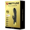 PRETTY LOVE - BLACK RECHARGEABLE GOLD PLATED LUXURY VIBRATOR - Afbeelding 7