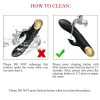 PRETTY LOVE - BLACK RECHARGEABLE GOLD PLATED LUXURY VIBRATOR - Afbeelding 6