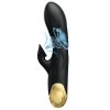 PRETTY LOVE - BLACK RECHARGEABLE GOLD PLATED LUXURY VIBRATOR - Afbeelding 2