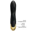 PRETTY LOVE - BLACK RECHARGEABLE GOLD PLATED LUXURY VIBRATOR - Afbeelding 3