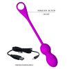 PRETTY LOVE - ELVIRA RECHARGEABLE VIBRATING BALLS PURPLE - Afbeelding 5