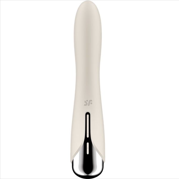 SATISFYER - SPINNING VIBE 1 G-SPOT BEIGE ROTATOR VIBRATOR - Afbeelding 2