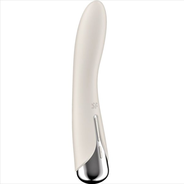 SATISFYER - SPINNING VIBE 1 G-SPOT BEIGE ROTATOR VIBRATOR