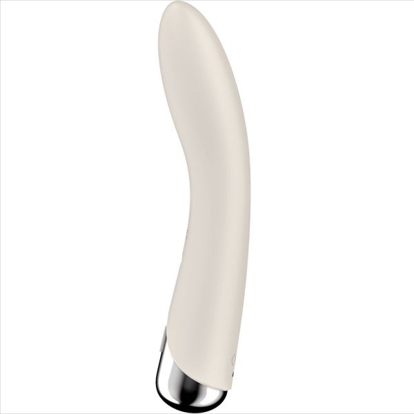 SATISFYER - SPINNING VIBE 1 G-SPOT BEIGE ROTATOR VIBRATOR - Afbeelding 4