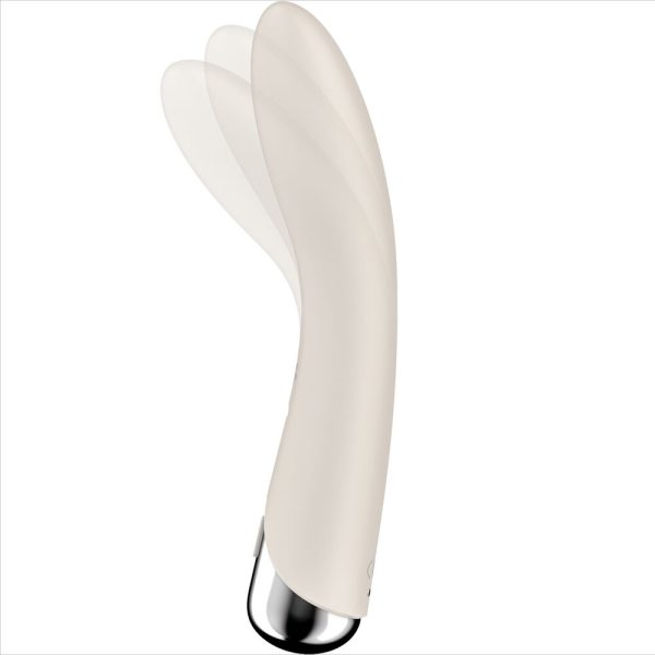 SATISFYER - SPINNING VIBE 1 G-SPOT BEIGE ROTATOR VIBRATOR - Afbeelding 5