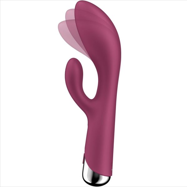 SATISFYER - SPINNING RABBIT 1 CLITORIS AND RED G-SPOT STIMULATION - Afbeelding 5