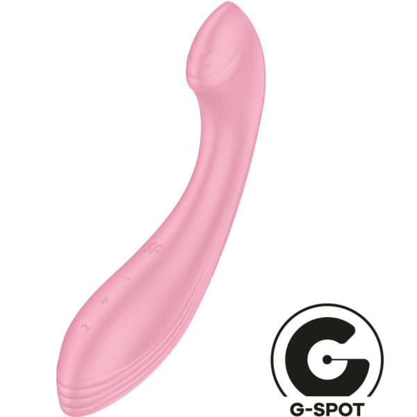 SATISFYER - G-FORCE VIBRATOR G-SPOT STIMULATOR PINK - Afbeelding 5