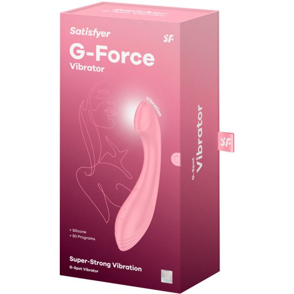 SATISFYER - G-FORCE VIBRATOR G-SPOT STIMULATOR PINK - Afbeelding 6