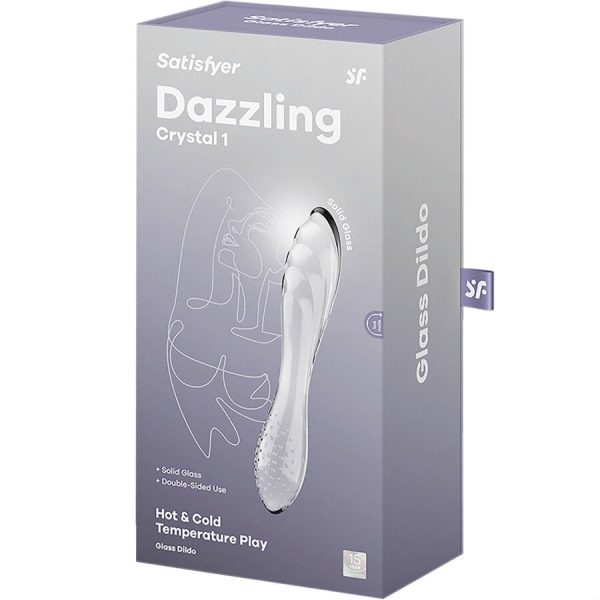 SATISFYER - DAZZLING CRYSTAL TRANSPARENT - Afbeelding 5