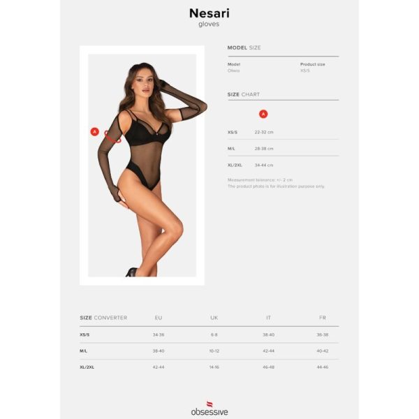 OBSESSIVE - NESARI GLOVES XS/S - Afbeelding 6