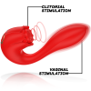 MIA - SELENA STIMULATOR VIBRATING + TAPPING RED - Afbeelding 3