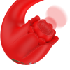 MIA - SELENA STIMULATOR VIBRATING + TAPPING RED - Afbeelding 6