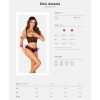 OBSESSIVE - CHIC AMORIA SET 2 PIECES CUPLESS M/L - Afbeelding 7