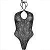 LEG AVENUE - BODY SEAMLESS HALTER NECK BLACK - Afbeelding 6