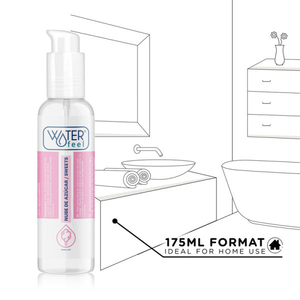 WATERFEEL - SUGAR CLOUD LUBRICANT 175 ML - Afbeelding 5