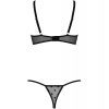 PASSION - MARINA SET TWO PIECES BLACK S/M - Afbeelding 4