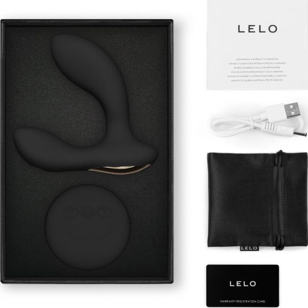 LELO - HUGO 2 PROSTATE MASSAGER REMOTE CONTROL BLACK - Afbeelding 2