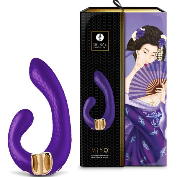 SHUNGA - MIYO INTIMATE MASSAGER VIOLET - Afbeelding 3