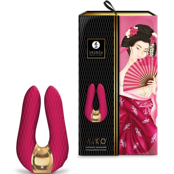 SHUNGA - AIKO INTIMATE MASSAGER FUCHSIA - Afbeelding 4