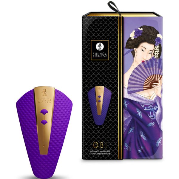 SHUNGA - OBI INTIMATE MASSAGER VIOLET - Afbeelding 4