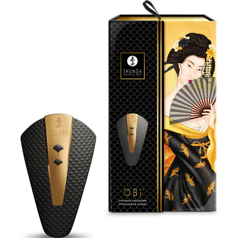 SHUNGA - OBI INTIMATE MASSAGER BLACK - Afbeelding 4