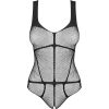 OBSESSIVE - B336 TEDDY CROTCHLESS S/M/L - Afbeelding 5